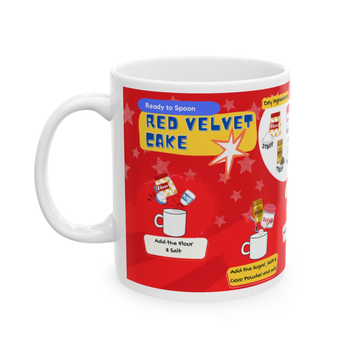 RED VELVET CAKE MUG